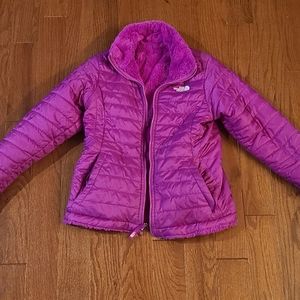 The North Face Girls' Reversible Big Girls Mossbud Jacket